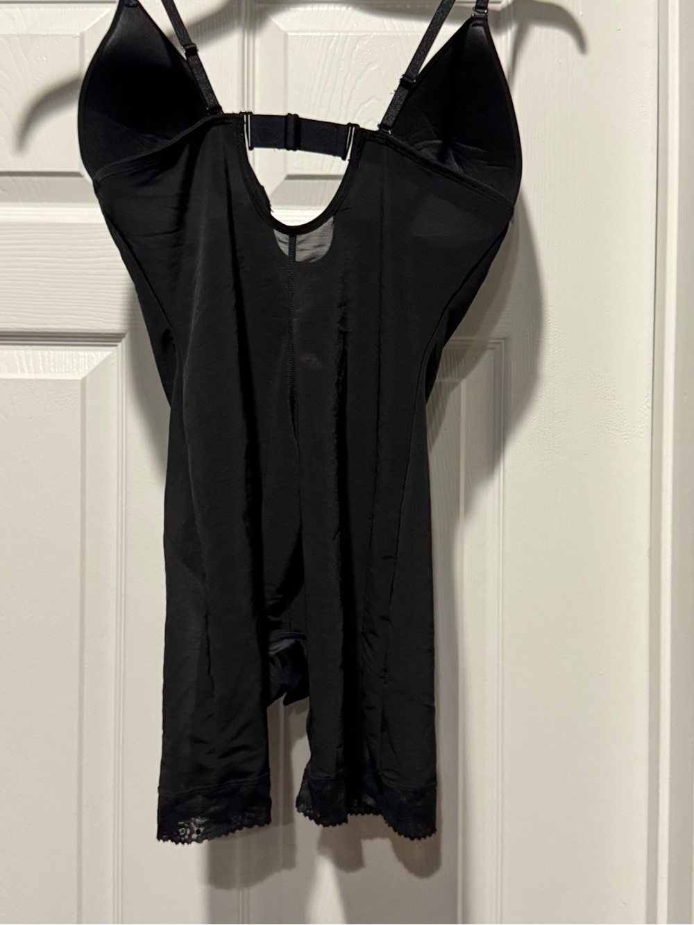Black Shapewear Romper Bodysuit